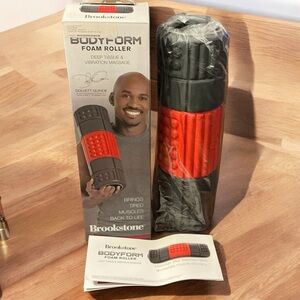 Brookstone Deep Tissue Vibrating Massage Foam Roller